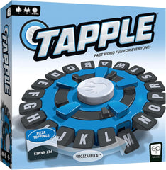 USAOPOLY TAPPLE® Word Game | Fast-Paced Family Board Game | Choose a Category & Race Against The Timer to be The Last Player | Learning Game Great for All Ages